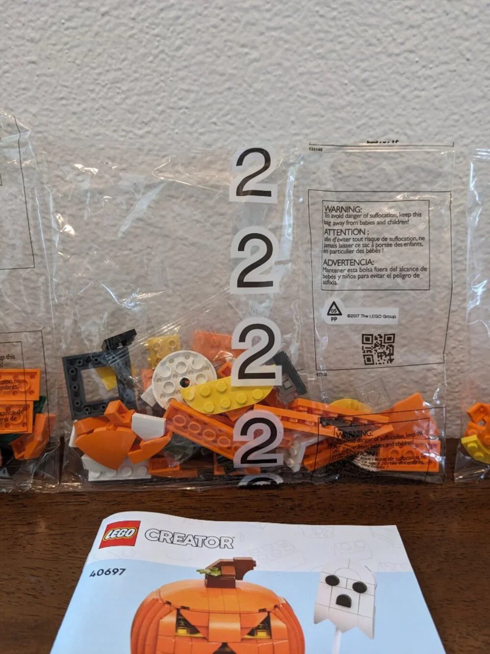 LEGO Creator #40697 Halloween Pumpkin - New without Box